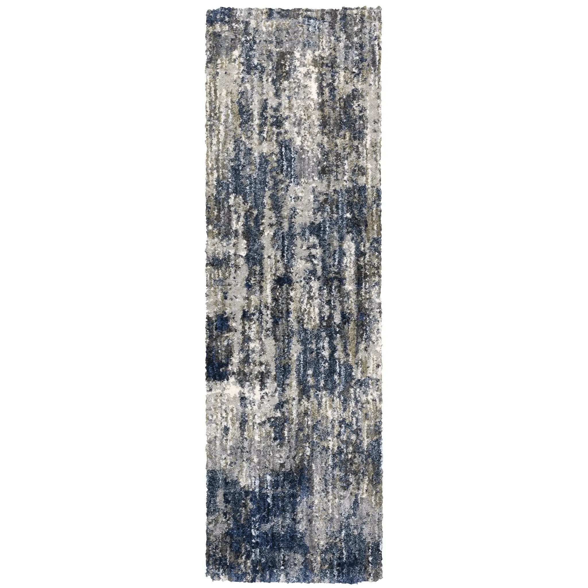 Aspen 2061L Grey/ Blue Area Rug by Oriental Weavers