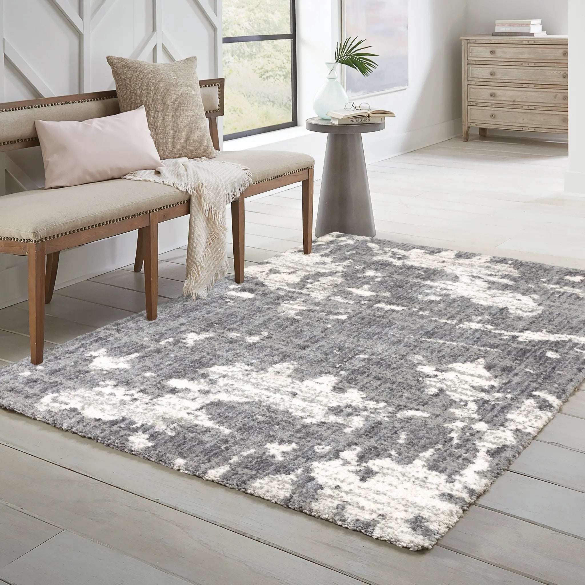 Aspen 003H9 Grey/ Ivory Area Rug by Oriental Weavers