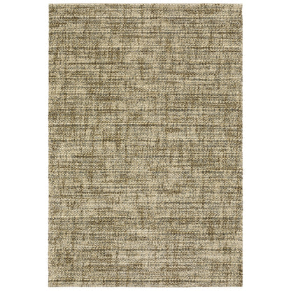 Oriental Weavers Astor 1449M plush modern rug featuring abstract pattern in beige/ brown tones