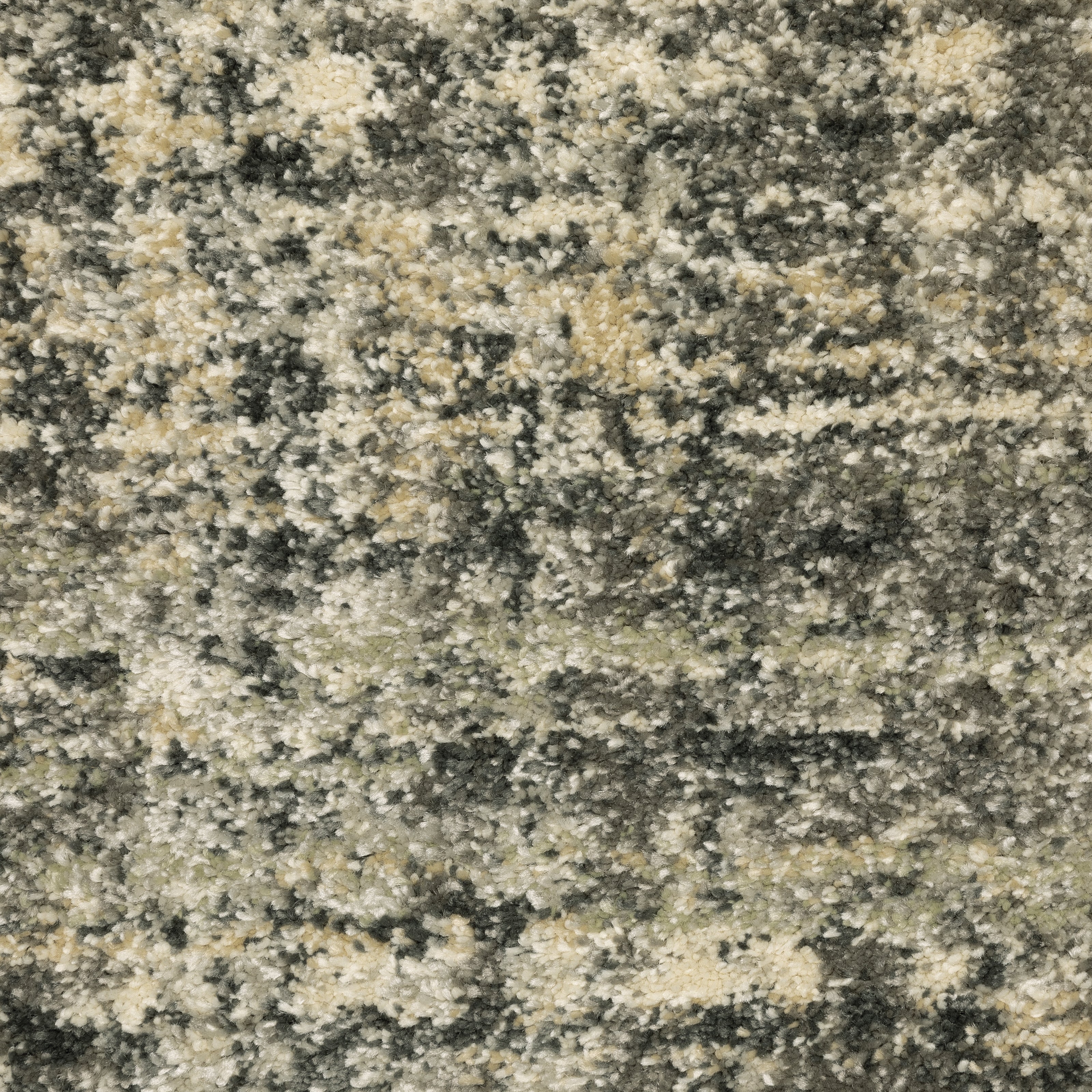 Oriental Weavers Astor 2541M plush modern rug featuring abstract pattern in charcoal/ beige tones