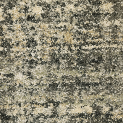 Oriental Weavers Astor 2541M plush modern rug featuring abstract pattern in charcoal/ beige tones