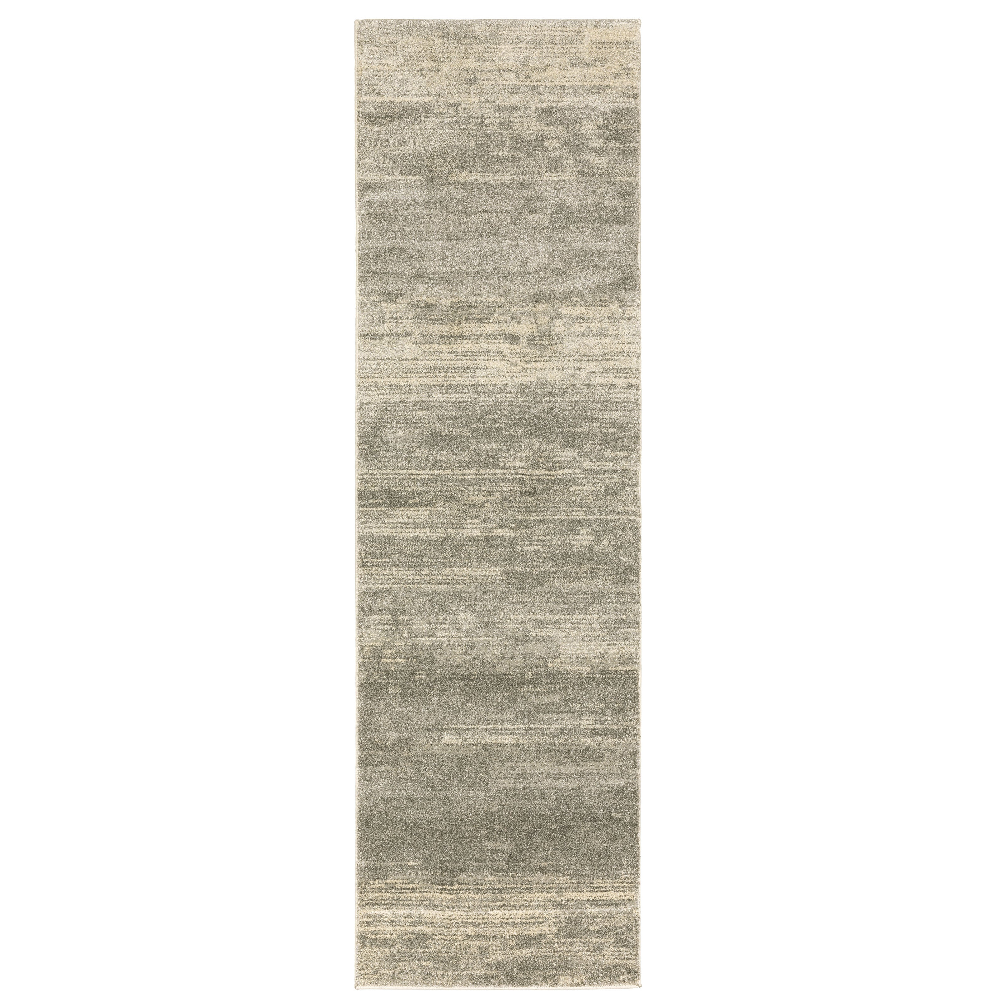 Oriental Weavers Astor 5572E plush modern rug featuring abstract pattern in grey/ beige tones