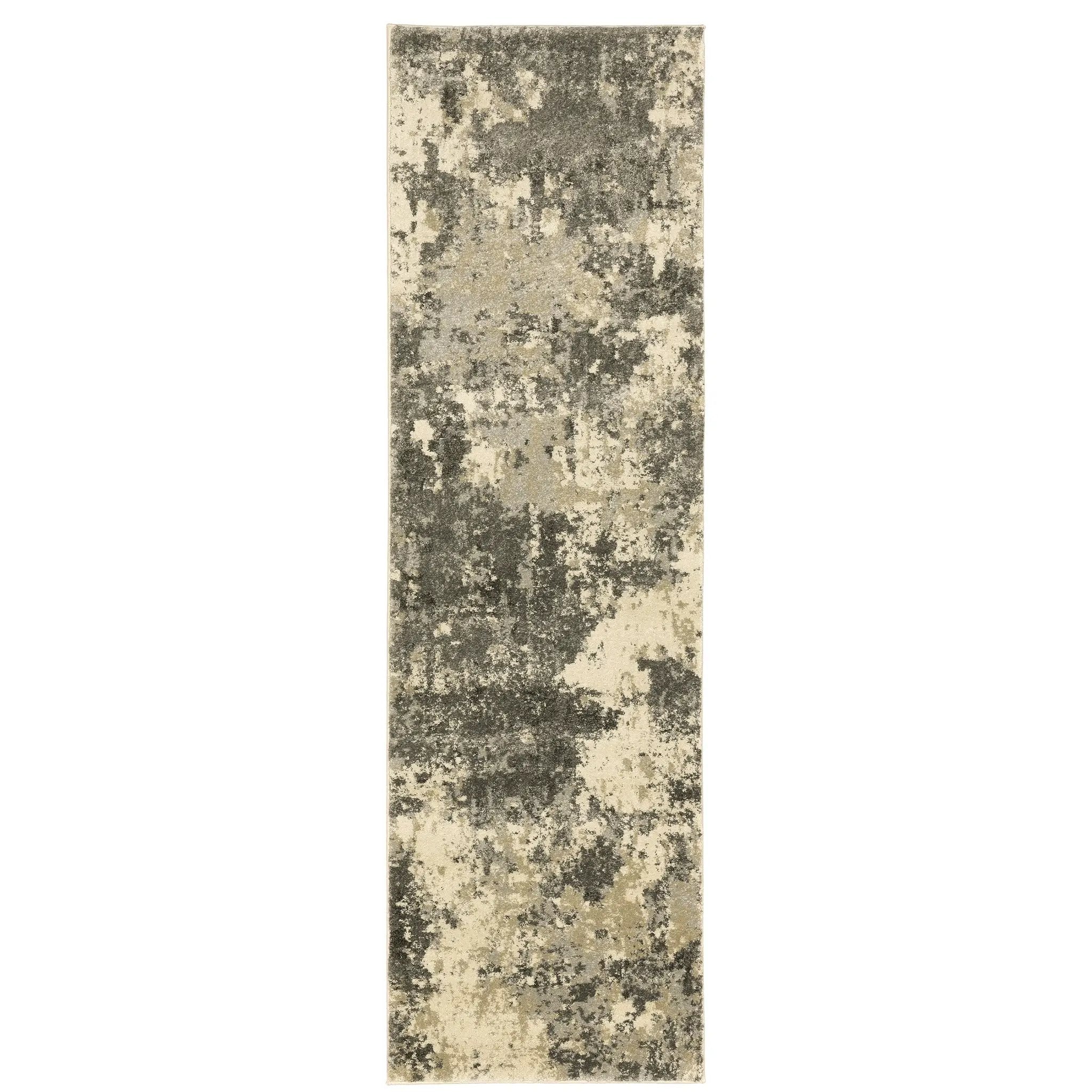 Astor 7150D Grey/ Beige Area Rug by Oriental Weavers