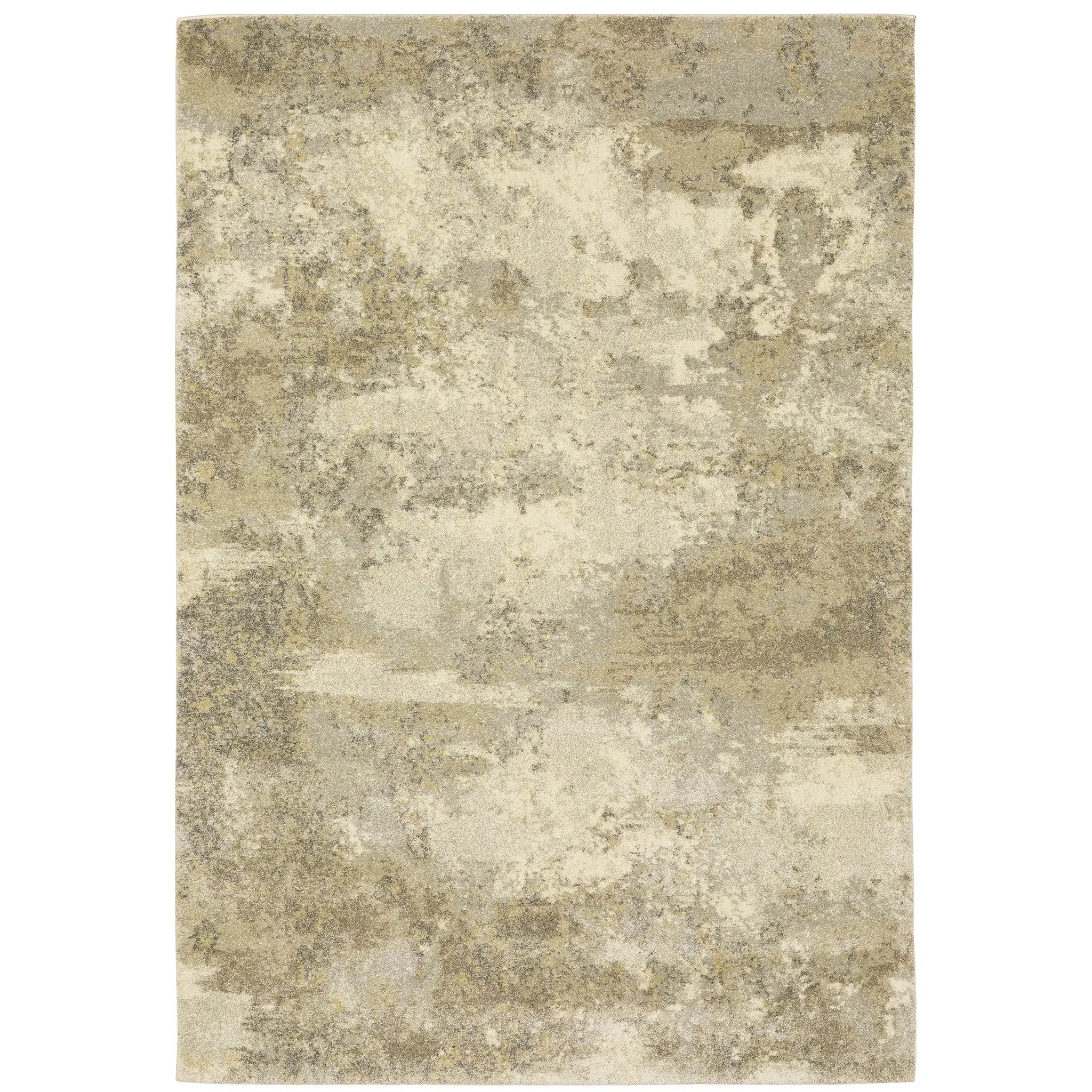 Astor 8322J Gold/ Beige Area Rug by Oriental Weavers