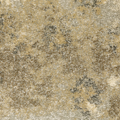 Oriental Weavers Astor 8322J plush modern rug featuring abstract pattern in gold/ beige tones