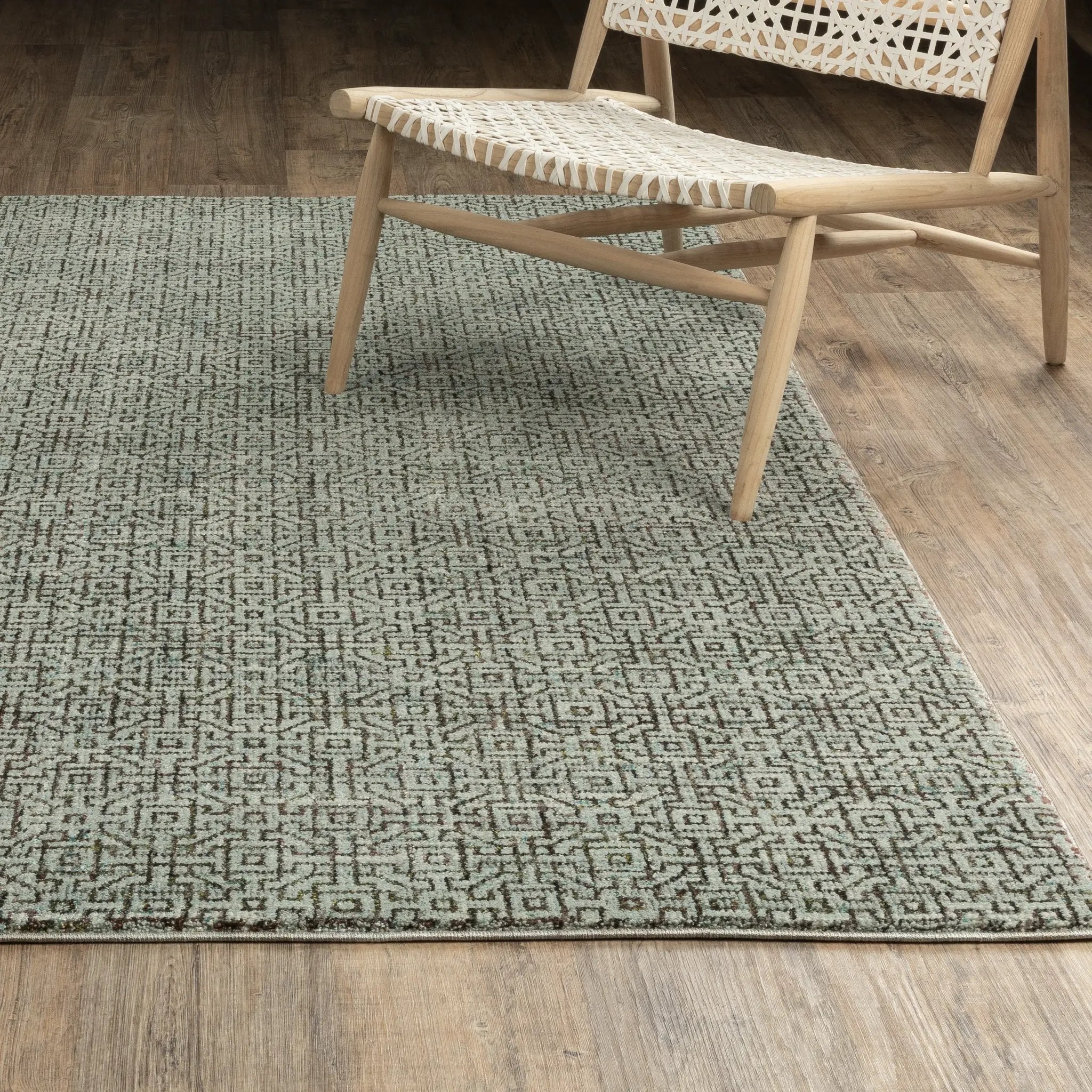 Atlas 3721J Blue/ Brown Area Rug by Oriental Weavers
