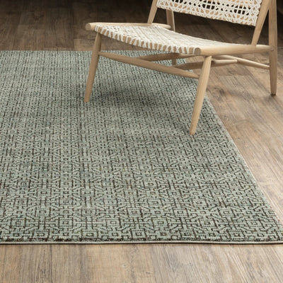 Atlas 3721J Blue/ Brown Area Rug by Oriental Weavers