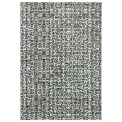 Oriental Weavers Atlas 3721J textured area rug featuring textured design in blue/ brown tones
