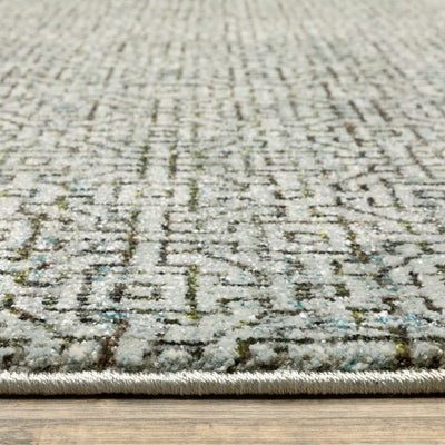 Atlas 3721J Blue/ Brown Area Rug by Oriental Weavers