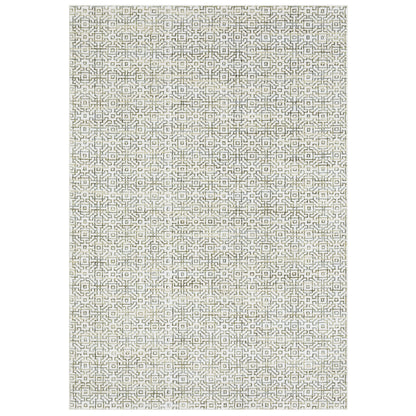 Oriental Weavers Atlas 3721K textured area rug featuring textured design in ivory/ green tones