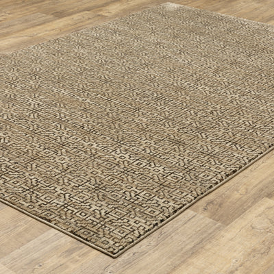 Atlas 3721S Brown/ Tan Area Rug by Oriental Weavers