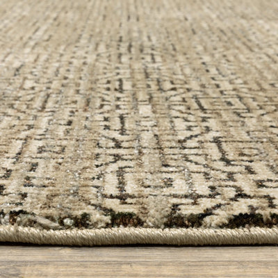 Atlas 3721S Brown/ Tan Area Rug by Oriental Weavers