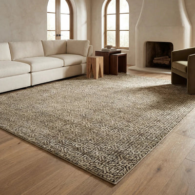Atlas 3721S Brown/ Tan Area Rug by Oriental Weavers