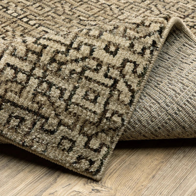 Atlas 3721S Brown/ Tan Area Rug by Oriental Weavers