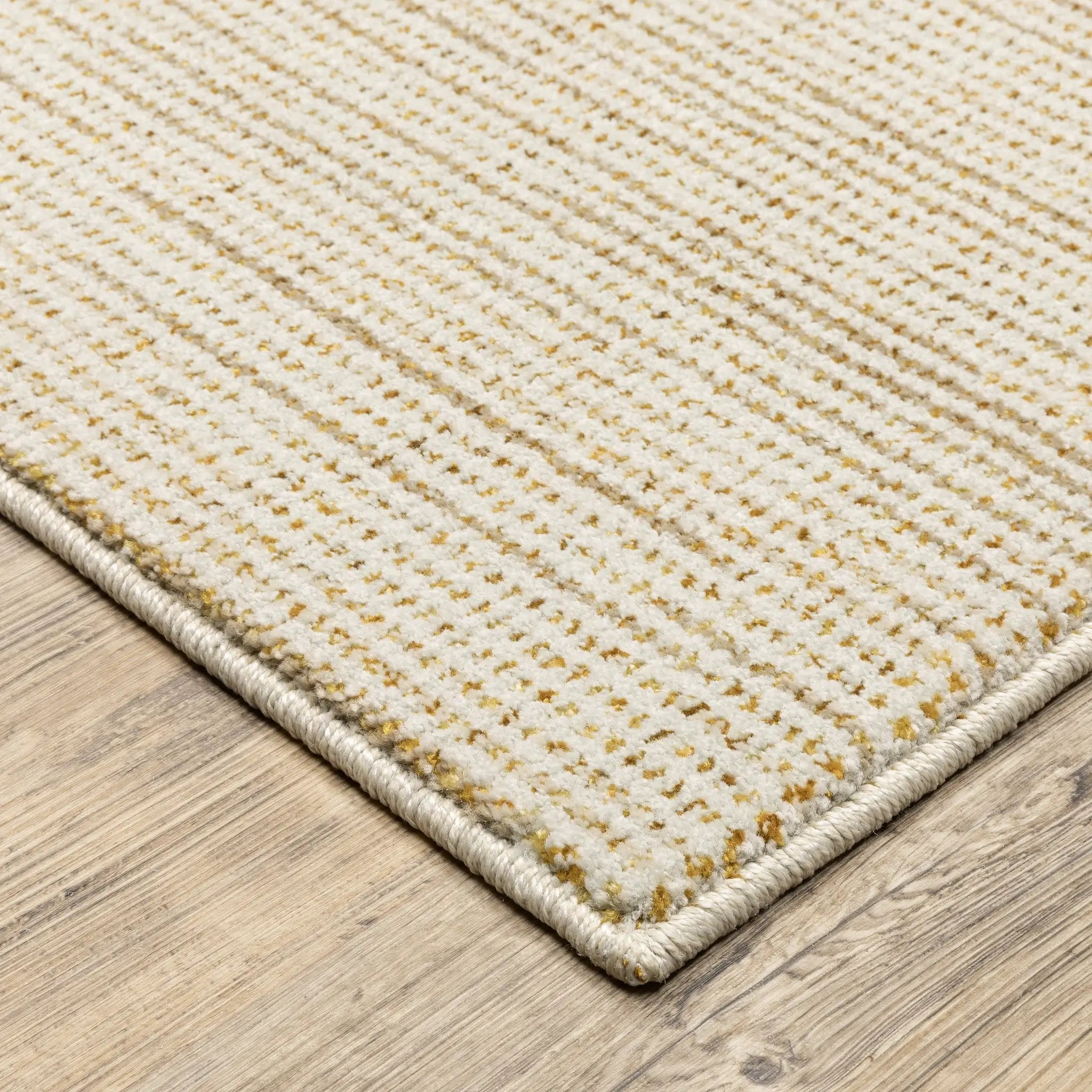 Atlas 3723N Ivory/ Gold Area Rug by Oriental Weavers