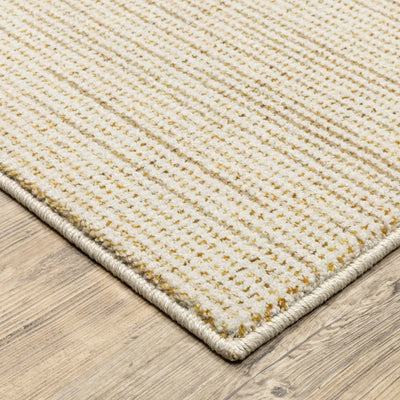 Atlas 3723N Ivory/ Gold Area Rug by Oriental Weavers