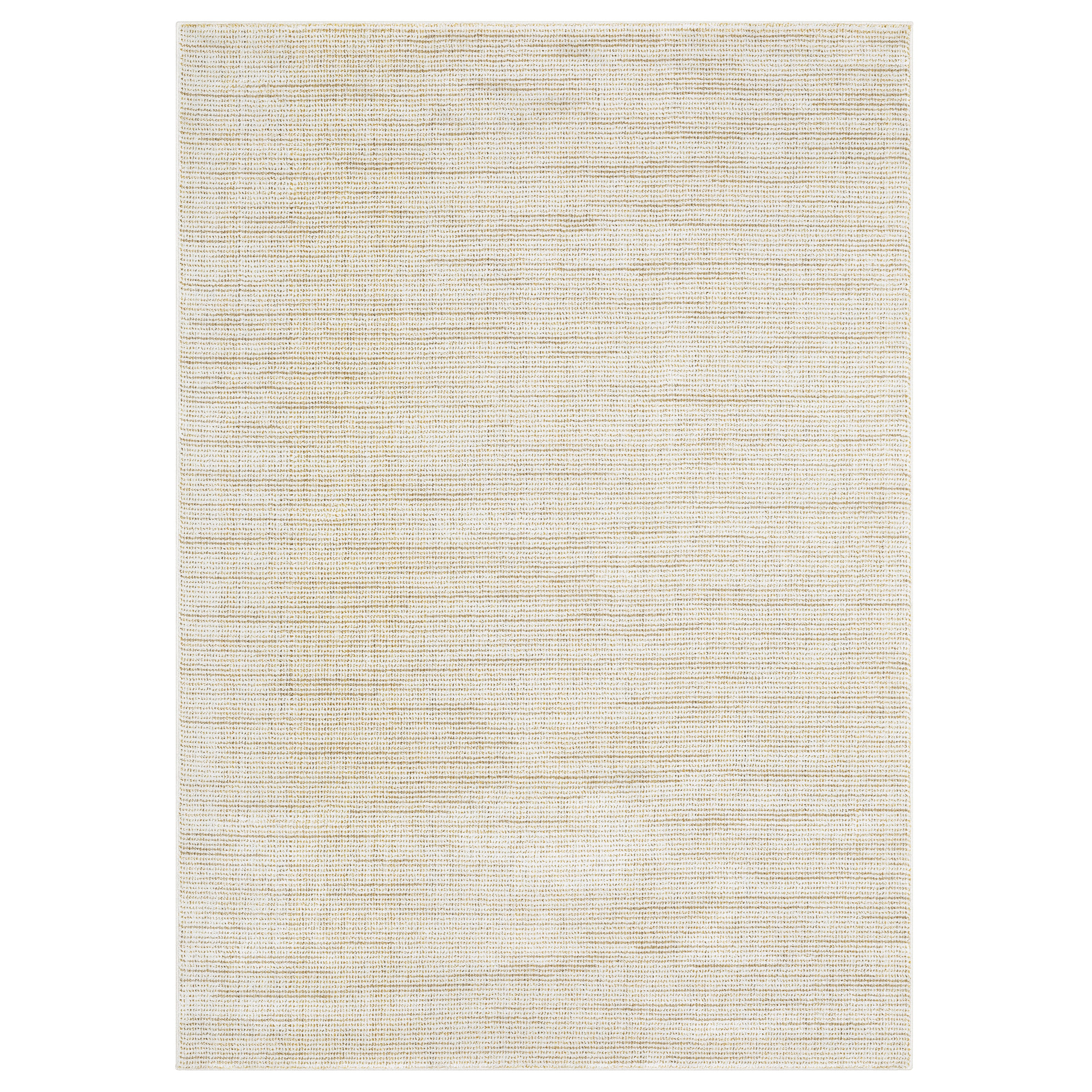 Oriental Weavers Atlas 3723N textured area rug featuring textured design in ivory/ gold tones