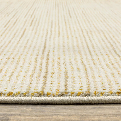 Atlas 3723N Ivory/ Gold Area Rug by Oriental Weavers