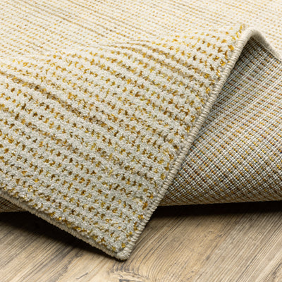 Atlas 3723N Ivory/ Gold Area Rug by Oriental Weavers