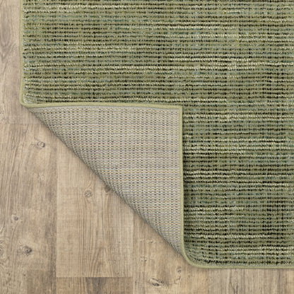 Oriental Weavers Atlas 3723R textured area rug featuring textured design in green/ blue tones