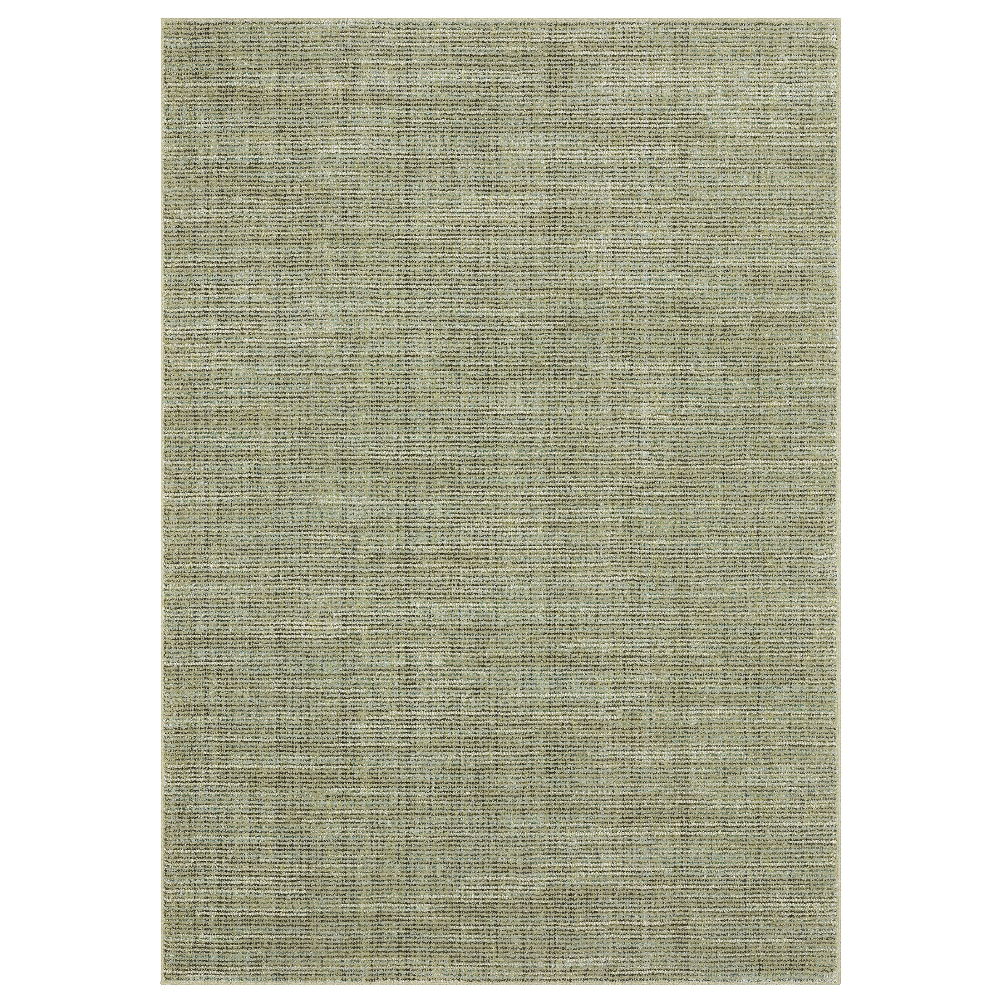Oriental Weavers Atlas 3723R textured area rug featuring textured design in green/ blue tones