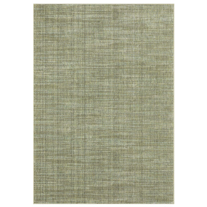 Oriental Weavers Atlas 3723R textured area rug featuring textured design in green/ blue tones