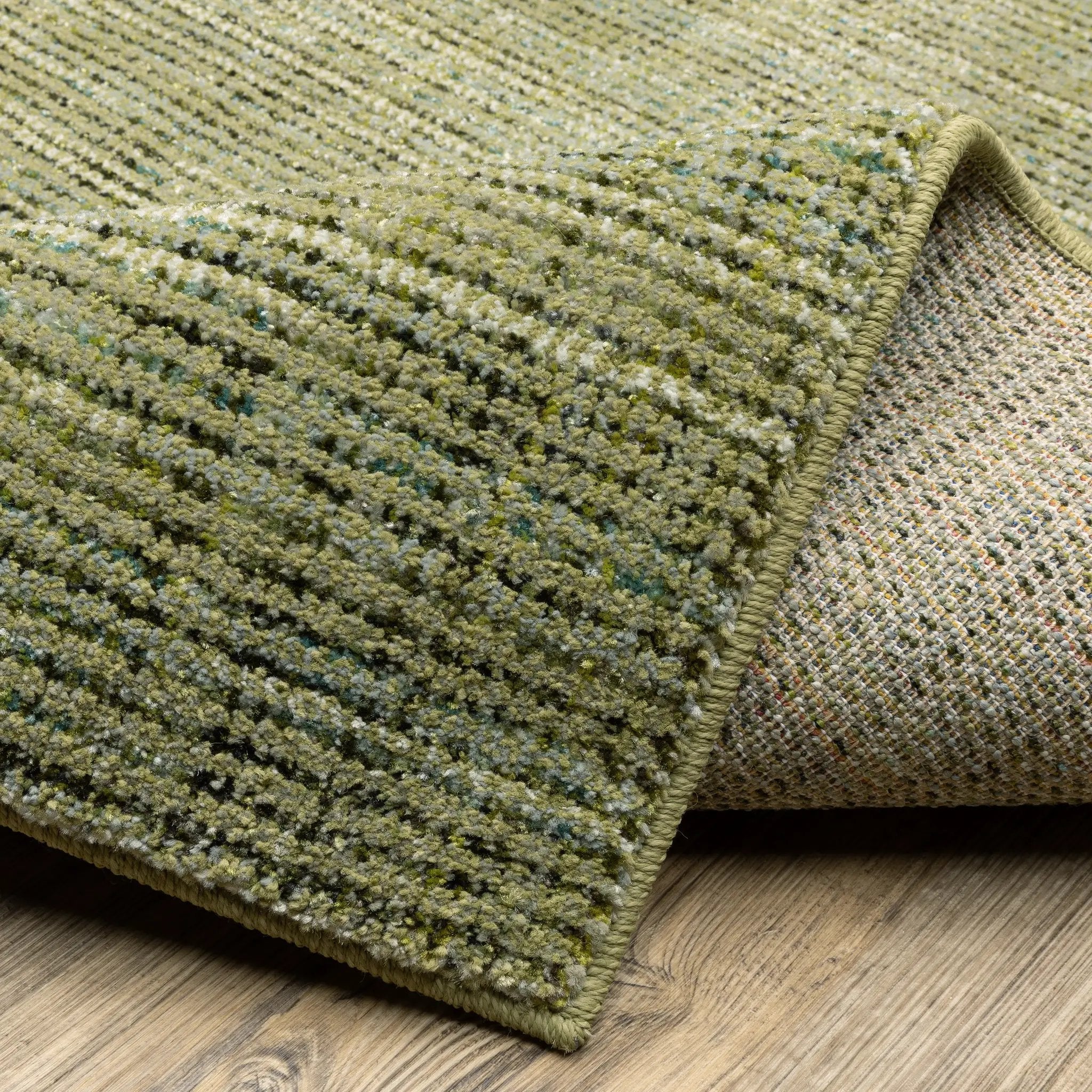 Atlas 3723R Green/ Blue Area Rug by Oriental Weavers