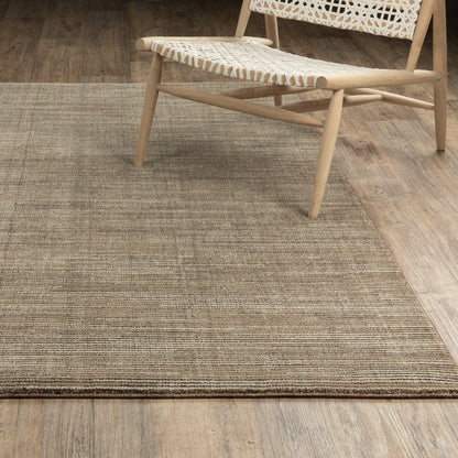 Oriental Weavers Atlas 3723T textured area rug featuring textured design in brown/ beige tones