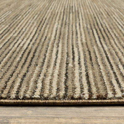 Atlas 3723T Brown/ Beige Area Rug by Oriental Weavers
