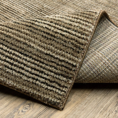 Atlas 3723T Brown/ Beige Area Rug by Oriental Weavers