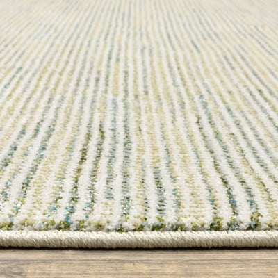 Atlas 3723U Ivory/ Blue Area Rug by Oriental Weavers