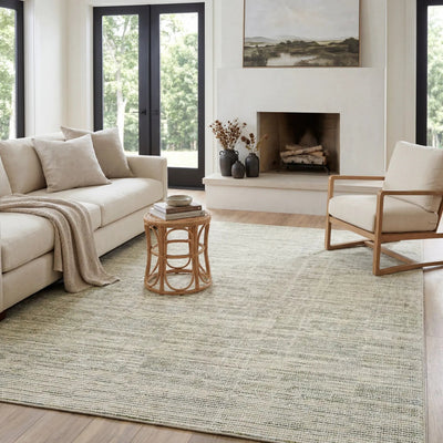 Atlas 3723U Ivory/ Blue Area Rug by Oriental Weavers