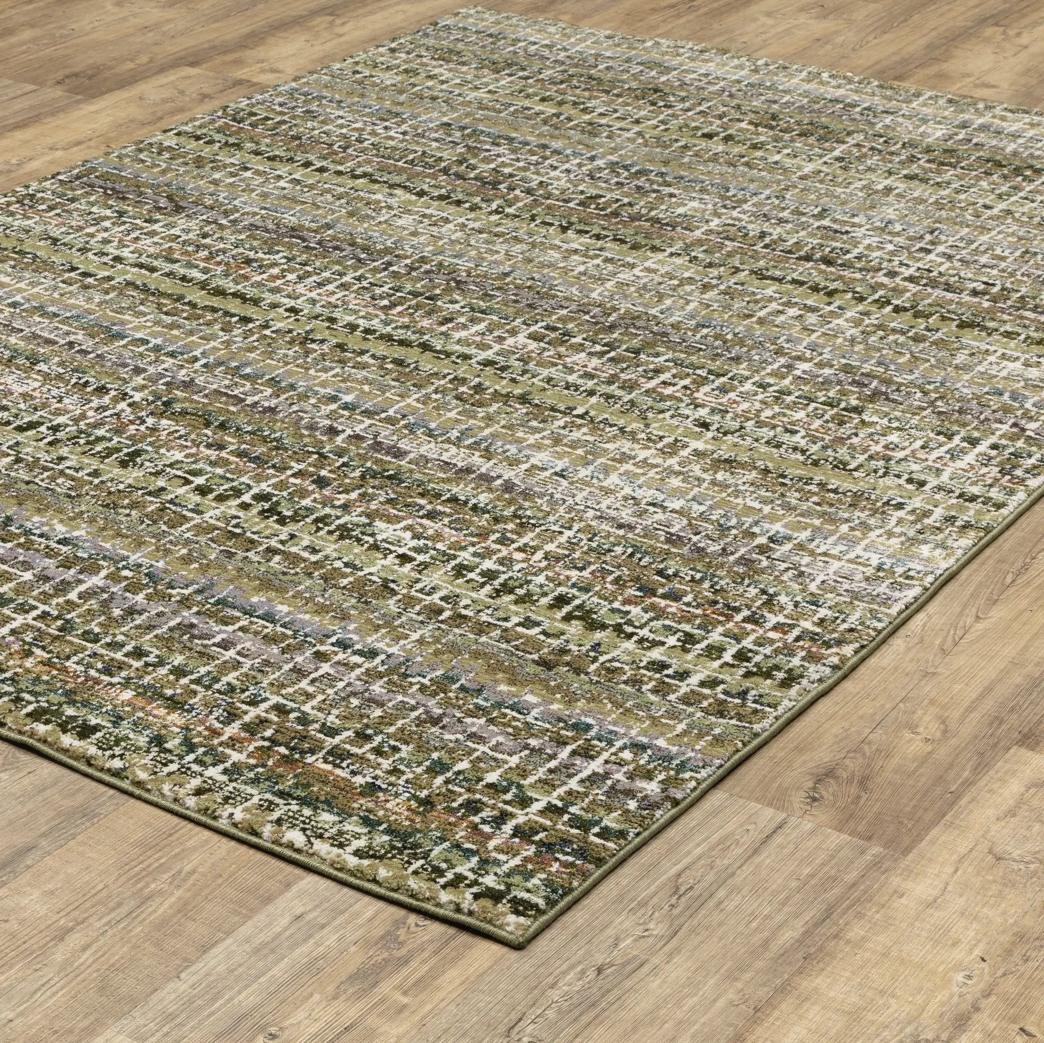 Atlas 747A0 Green/ Multi Area Rug by Oriental Weavers