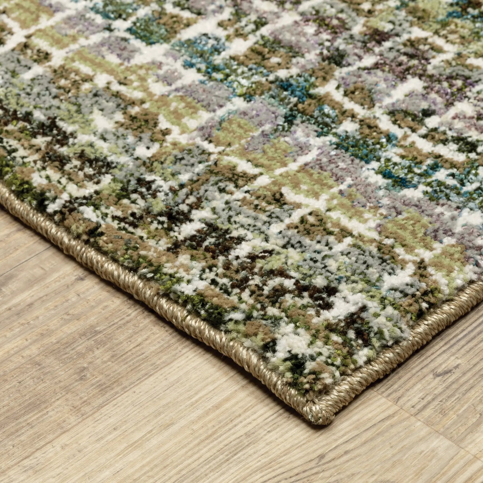 Atlas 747A0 Green/ Multi Area Rug by Oriental Weavers