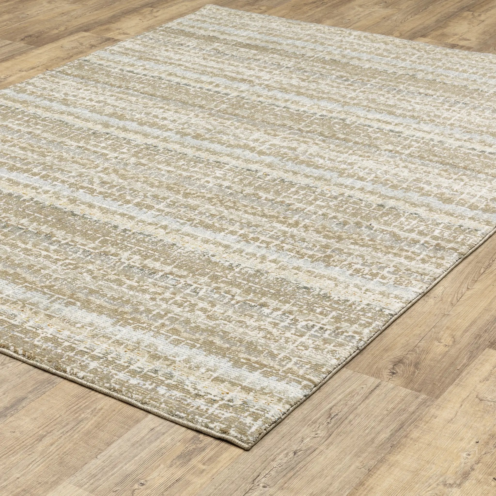Atlas 747E0 Ivory/ Grey Area Rug by Oriental Weavers