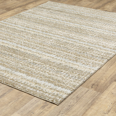 Oriental Weavers Atlas 747E0 textured area rug featuring textured design in ivory/ grey tones