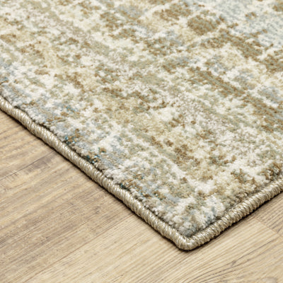 Oriental Weavers Atlas 747E0 textured area rug featuring textured design in ivory/ grey tones