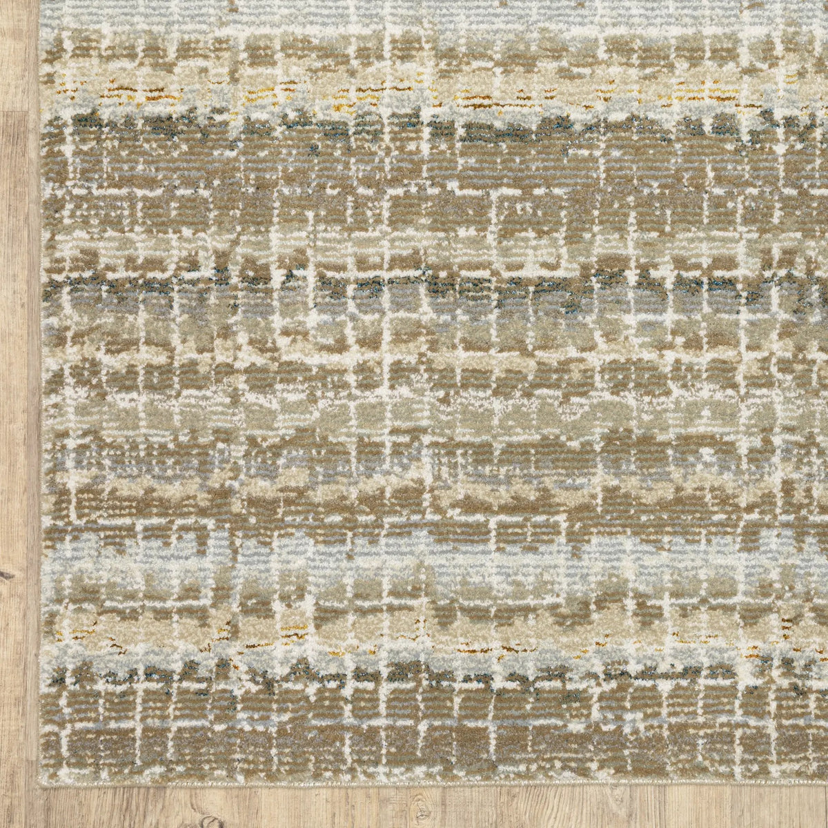Atlas 747E0 Ivory/ Grey Area Rug by Oriental Weavers