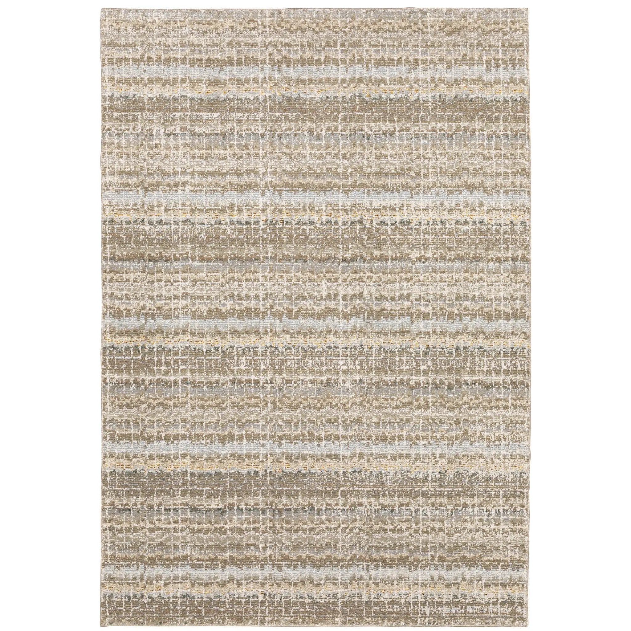 Atlas 747E0 Ivory/ Grey Area Rug by Oriental Weavers