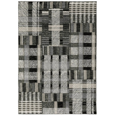 Atlas 752C0 Black/ Grey Area Rug by Oriental Weavers