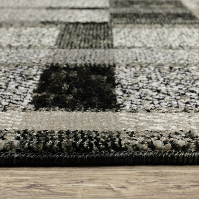 Atlas 752C0 Black/ Grey Area Rug by Oriental Weavers