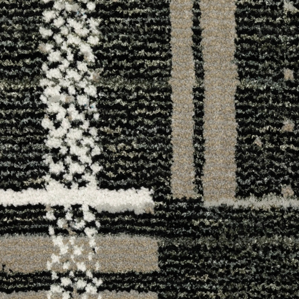 Atlas 752C0 Black/ Grey Area Rug by Oriental Weavers