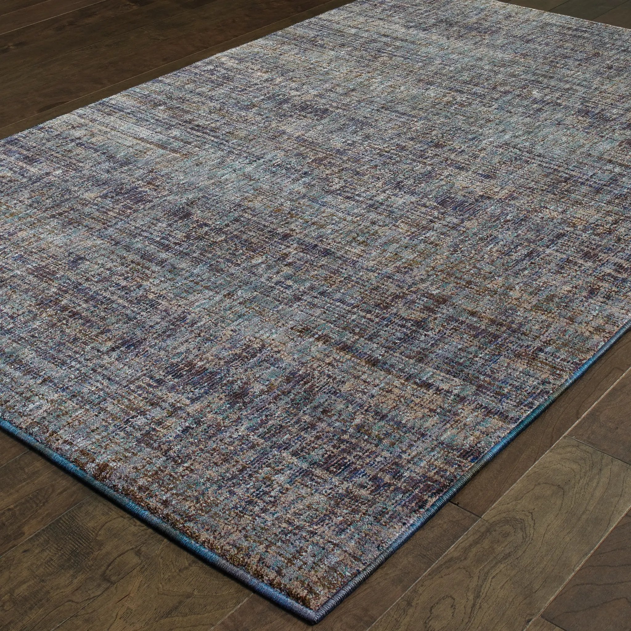 Atlas 8033F Purple/ Grey Area Rug by Oriental Weavers