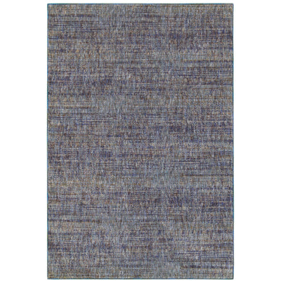 Oriental Weavers Atlas 8033F textured area rug featuring textured design in purple/ grey tones