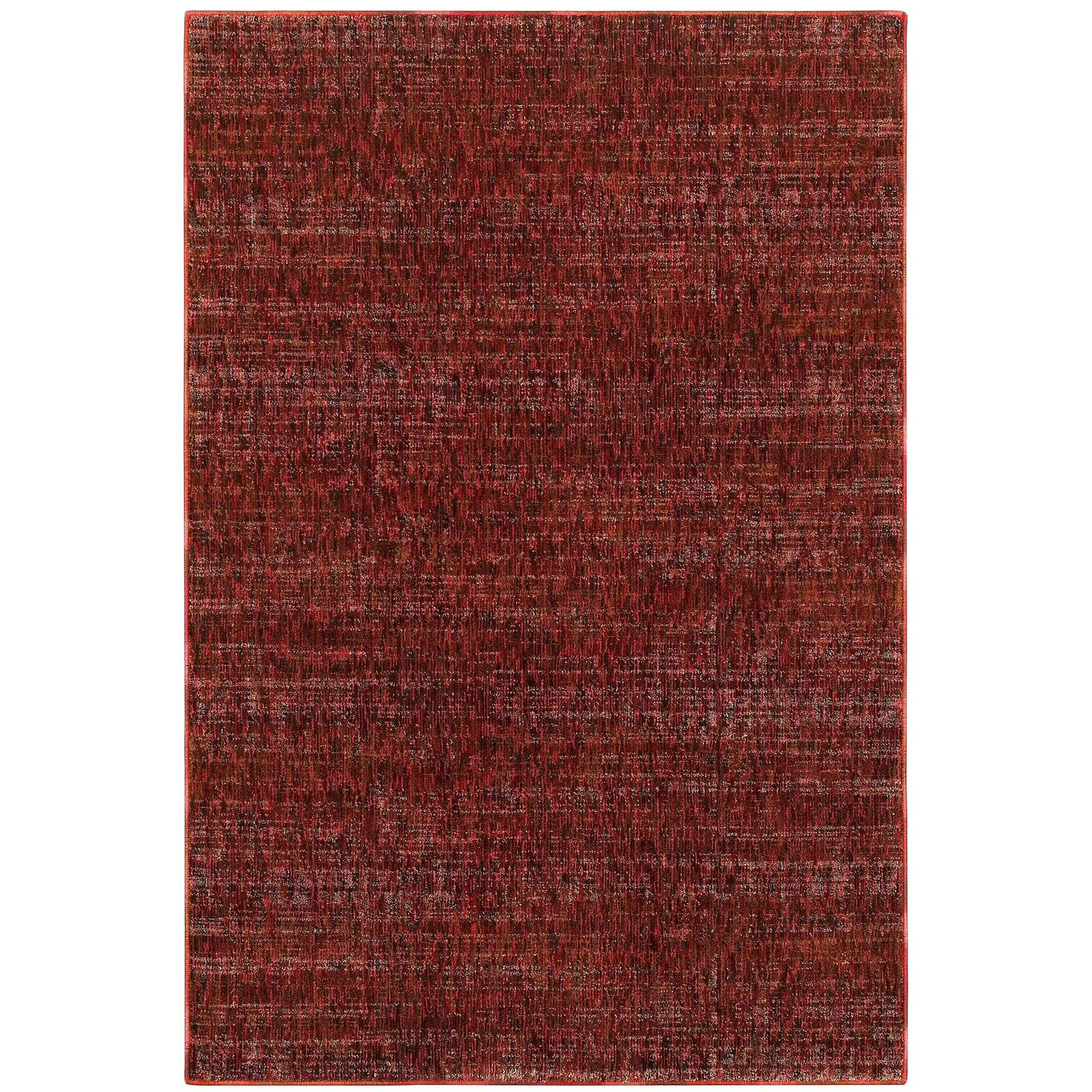 Atlas 8033K Red/ Rust Area Rug by Oriental Weavers