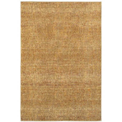 Oriental Weavers Atlas 8033R textured area rug featuring textured design in gold/ multi tones