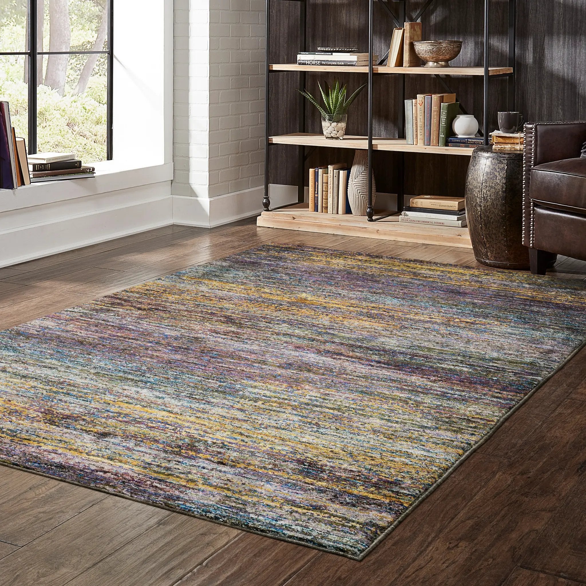 Atlas 8037B Multi-colored Area Rug by Oriental Weavers