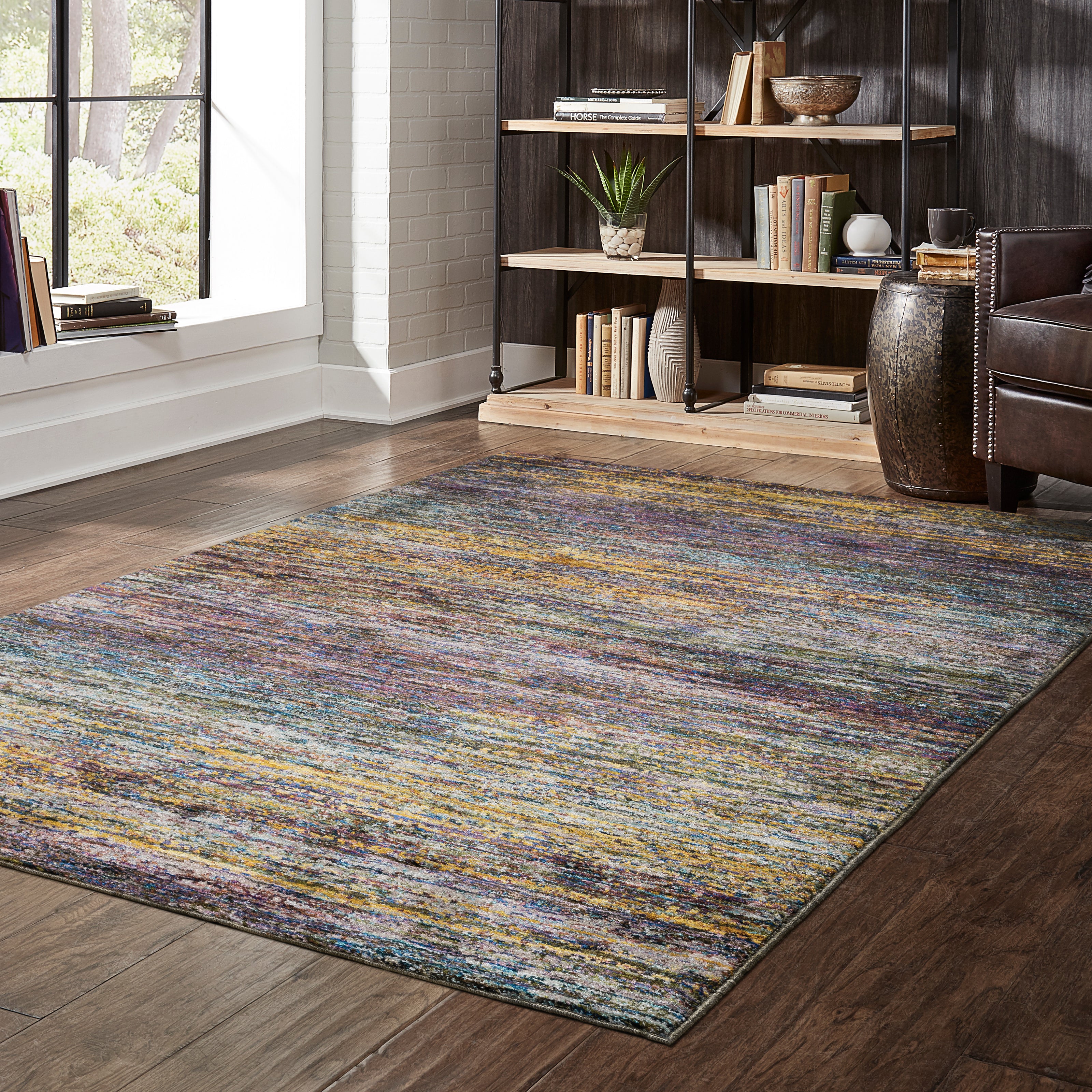 Oriental Weavers textured modern rug featuring textured design in tones