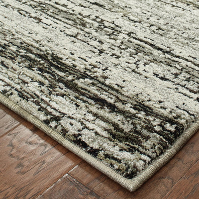 Atlas 8037G Ash/ Charcoal Area Rug by Oriental Weavers