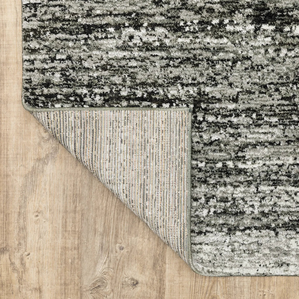 Atlas 8037G Ash/ Charcoal Area Rug by Oriental Weavers